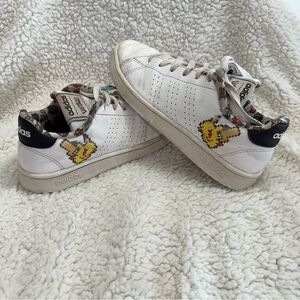 Pokemon x Adidas Advantage J 'Pikachu' Sneakers